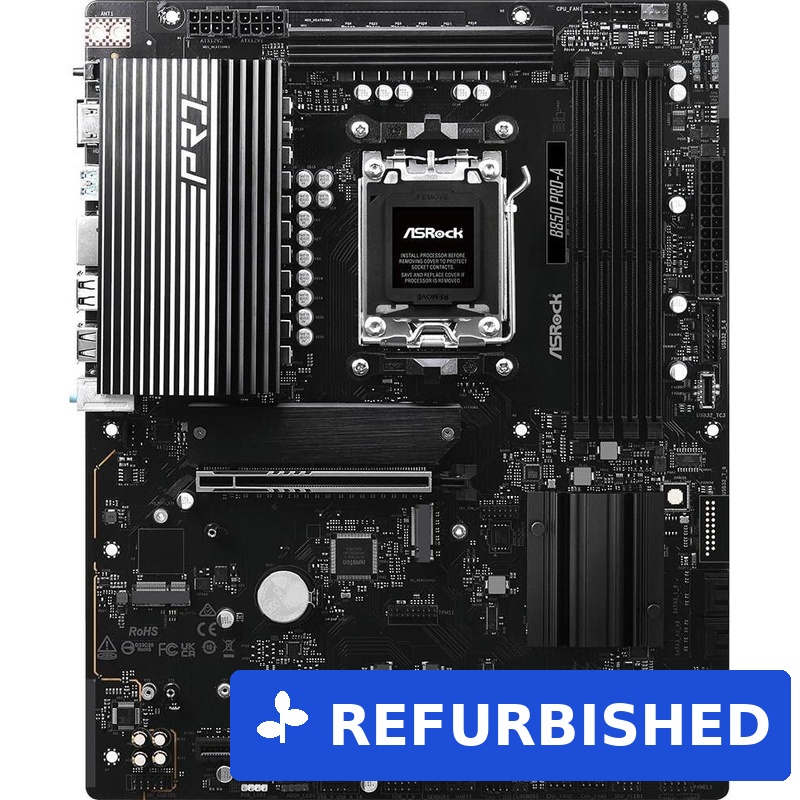 ASRock B850 Pro-A DDR5 AM5 retail - AMD Sockel AM5 (Ryzen Zen4) (90-MXBQM-A0UAYZ) (geöffnet)