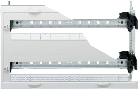 Hager UD22B3. Produktfarbe: Edelstahl. Breite: 500 mm, Tiefe: 125 mm, Höhe: 300 mm (UD22B3)