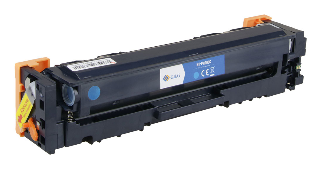 G&G 16054 Tonerkartusche kompatibel mit HP 203A/CF541A Cyan