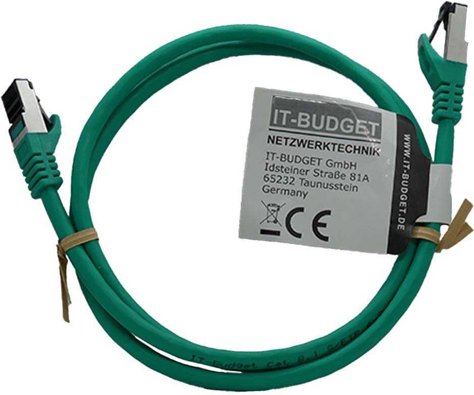 IT-BUDGET Vollkupfer Premium Patchkabel (90ITBFLEX81PK15GR)
