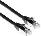 ACT Black 30 meter LSZH SFTP CAT6A patch cable snagless with RJ45 connectors CAT6A S/FTP LSZH SNG BK 30.00M (FB7930)