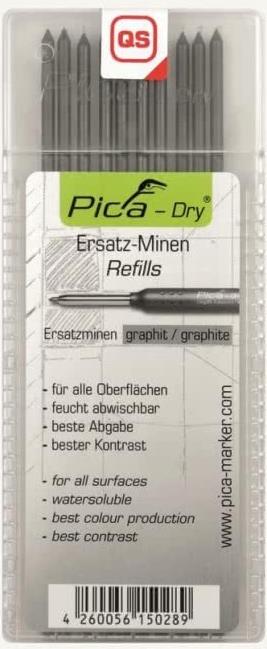 Picard 0071660-000 Minen-Set 0802675f.Pica-Dry 10xgraphit 125mm (L4499102)