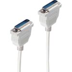 shiverpeaks ®-BASIC-S--SUB-D Anschlusskabel, 2 x 25-pol. Sub D-Stecker, mit Schnapphauben, 1,8m (BS78020-2)