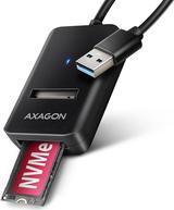 AXAGON ADM2-AM USB-A 10Gbps - M.2 NVMe & SATA SSD adapter kabelis (ADM2-AM)