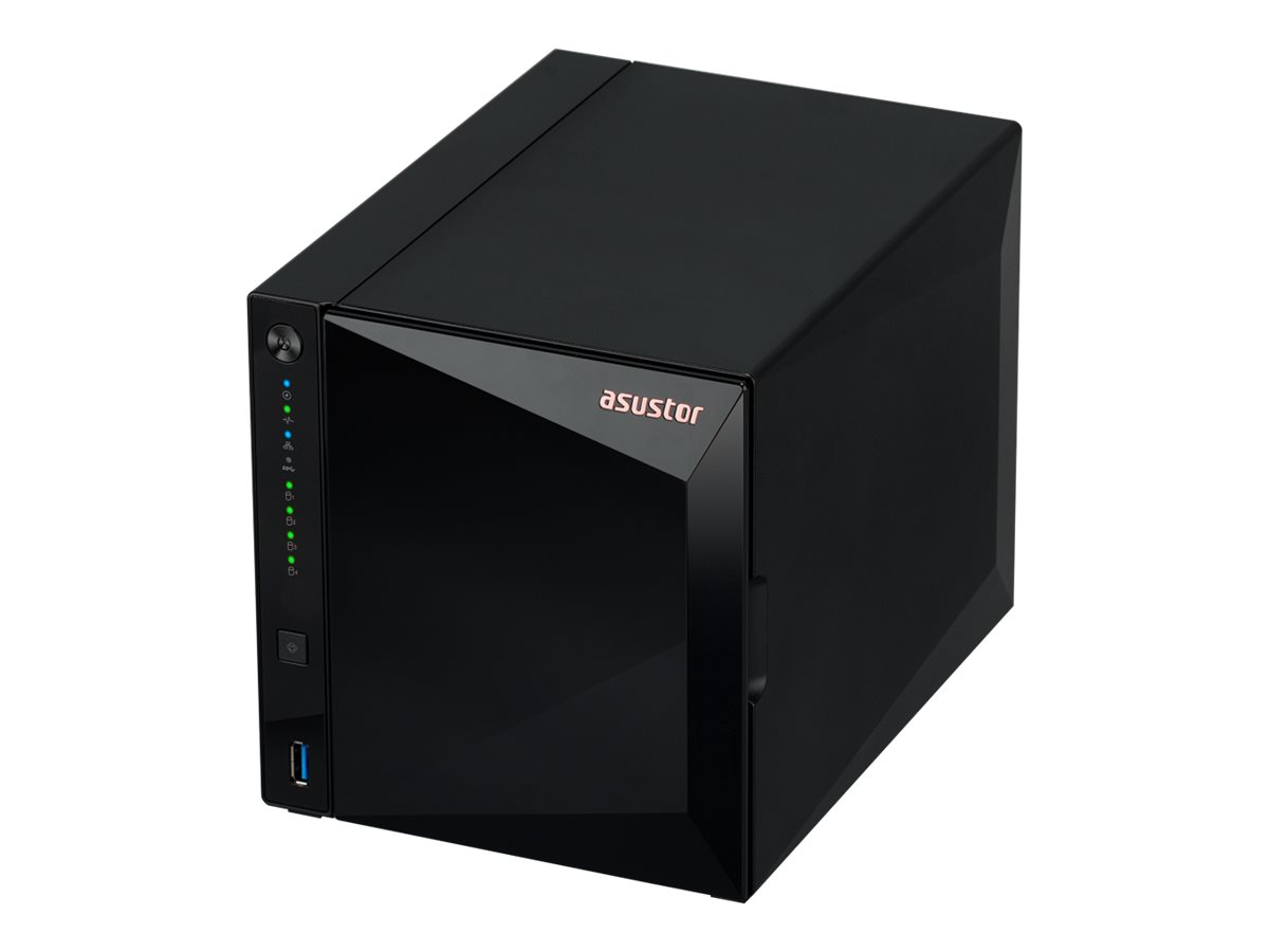 ASUSTOR Drivestor 4 Pro Gen2 AS3304T 4-Bay NAS-Server 2 GB RAM 2.5 Gigabit Ethernet Schwarz