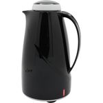 Helios Isolierkanne Wave 1,5 l, schwarz (2945-002)