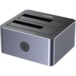 UNITEK KLON-STATION 2X SATA 2,5"/3,5" USB 5GB (Y-3026GY01-EU)