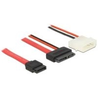 DeLOCK SATA-Kabel Slimline SATA 13-polig (W) (84791)