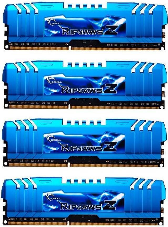 G.Skill Ripjaws-X DDR3 32 GB RAM Kit 4x 8 GB DIMM 240-Pin 1600 MHz CL9
