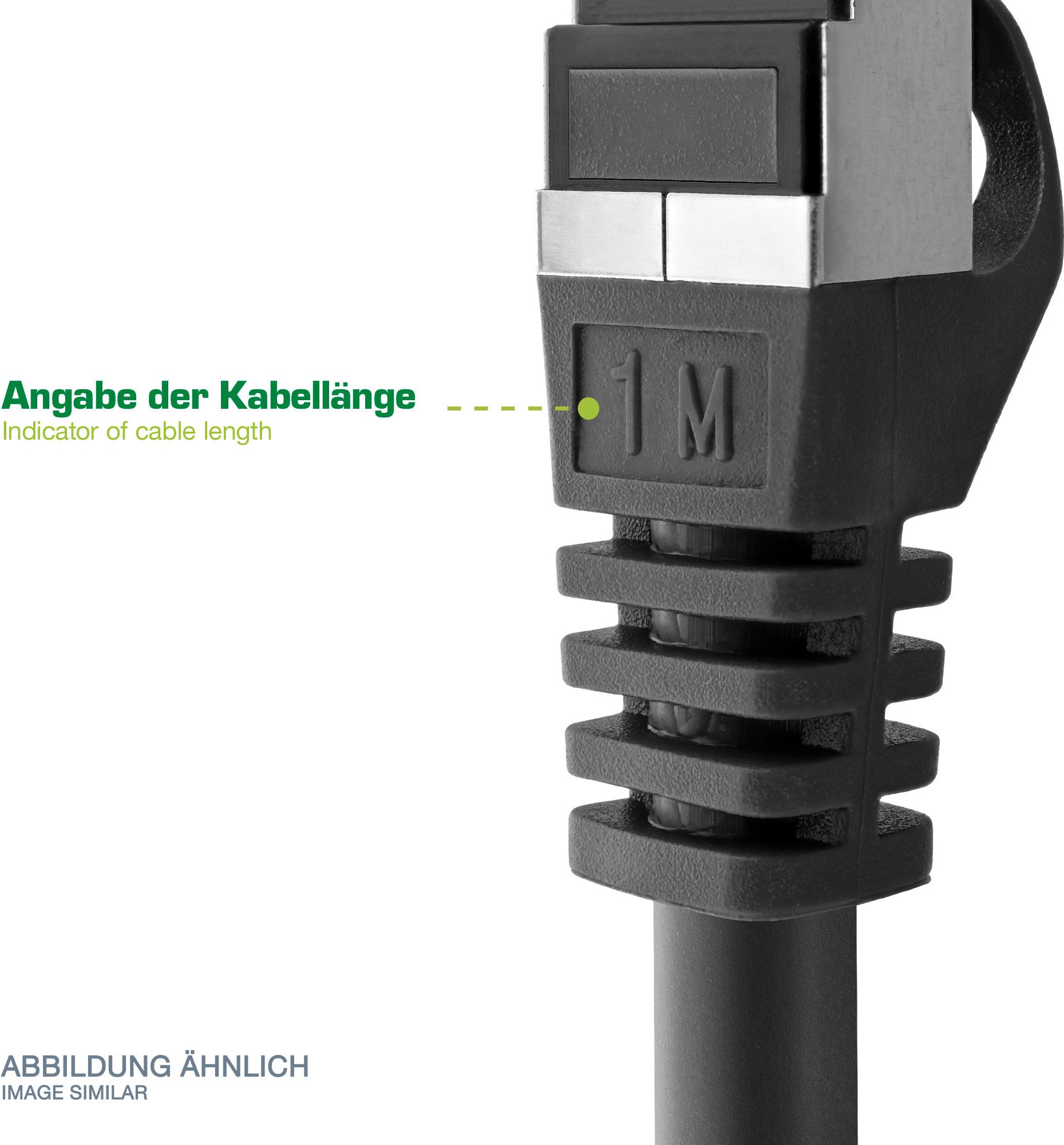 InLine® Patchkabel, F/UTP, Cat.5e, gelb, 3m 71503Y 