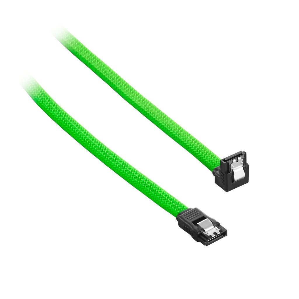 CableMod ModMesh Right Angle SATA 3 Kabel 30 cm Hellgrün