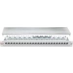Dätwyler Patchfeld unilan CSA 24/8, Cat 6 / EA, 24 Port, 48,30cm (19"), hellgrau RAL 7035 Zum Anschluss von 24 Datendosen (417980)