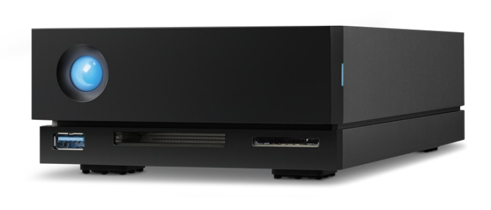 LaCie 1big Dock Externe Festplatte 10 TB Thunderbolt 3 USB 3.1 Schwarz