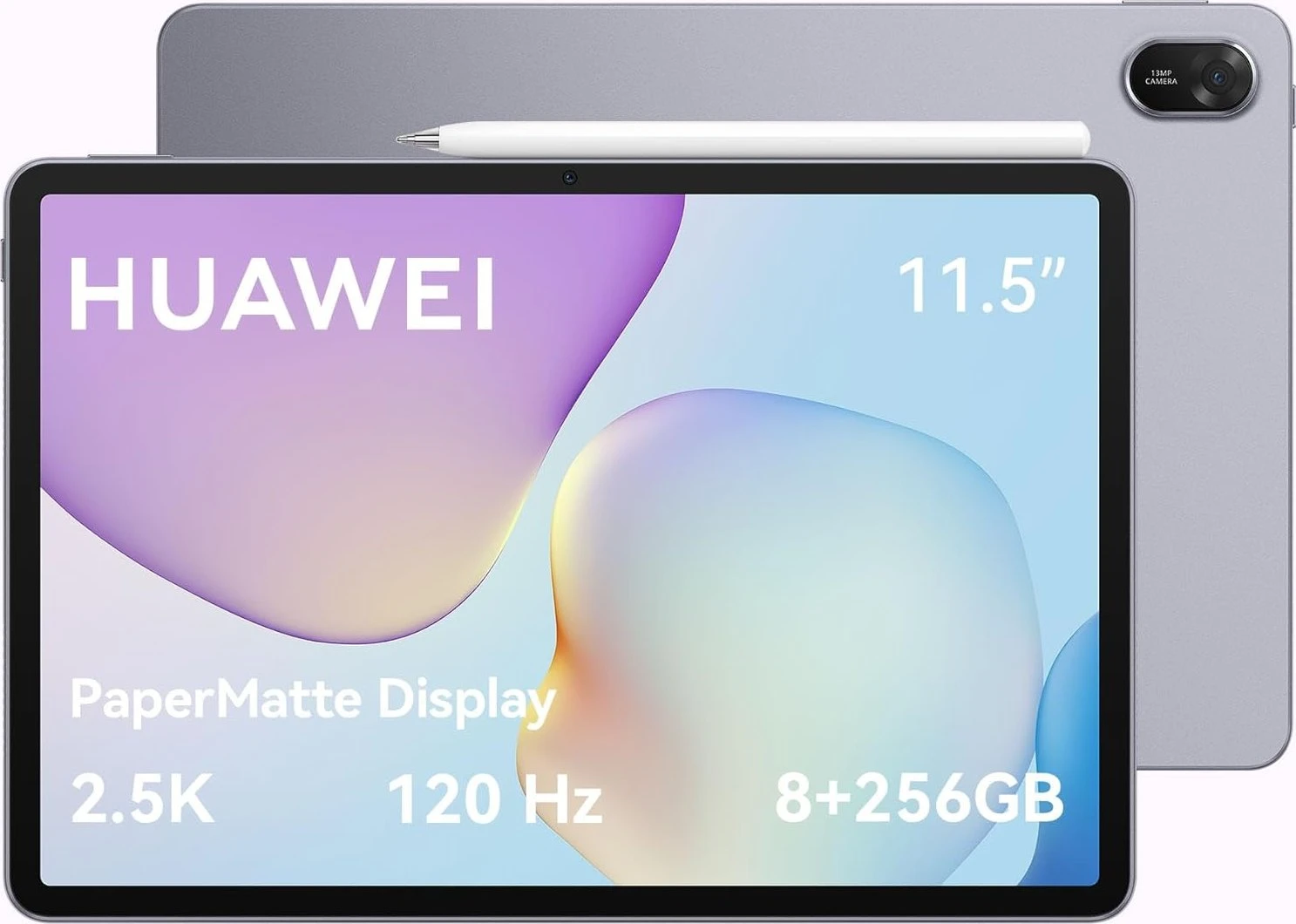 HUAWEI MatePad 11.5", 2025, abnehmbare Tastatur, PaperMatte Display, 8 GB, Tablet, 256 GB, 11,5 Zoll, Gray (53014KJQ)