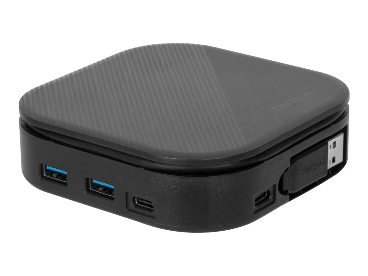 Targus USB-C Universal Dual HD Docking Station with 80W PD Pass-Thru Schwarz