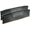 Corsair Vengeance - DDR5 - Kit - 64 GB: 2 x 32 GB - DIMM 288-PIN - 5600 MHz / PC5-44800 - CL40 - 1.25 V - ungepuffert - non-ECC - Schwarz (CMK64GX5M2B5600C40)