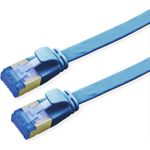 VALUE Patchkabel Kat.6A (Class EA) FTP, extra-flach, blau, 1,5 m (21.99.2154)