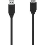 Hama 00300064 USB Kabel 0,75 m USB 3.2 Gen 1 (3.1 Gen 1) Micro-USB B USB A Schwarz (00300064)