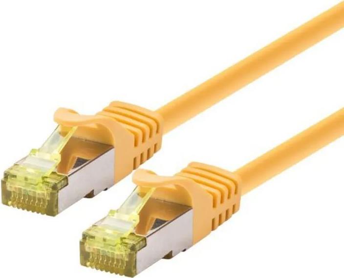 LOGON SSTP Cat6a Netzwerkkabel Gelb 1 m (TCR6ASS010Y)