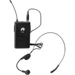 OMNITRONIC WAMS-12 Taschensender inkl. Kopfbügelmikrofon 863MHz (13107028)