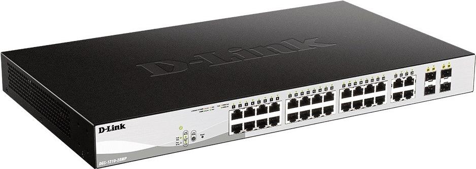 D-Link DGS-1210-28MP 28-Port PoE+ Gigabit Smart Managed Switch