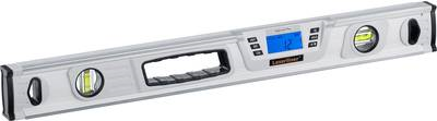 Laserliner DigiLevel Plus 60 cm. Länge: 0,6 m, Produktfarbe: Silber, Auswählbare Einheiten: %, Grad, mm/m. Akku-/Batterietyp: AAA, Batteriespannung: 1,5 V. Breite: 600 mm, Tiefe: 66 mm, Höhe: 30 mm (081.251A)