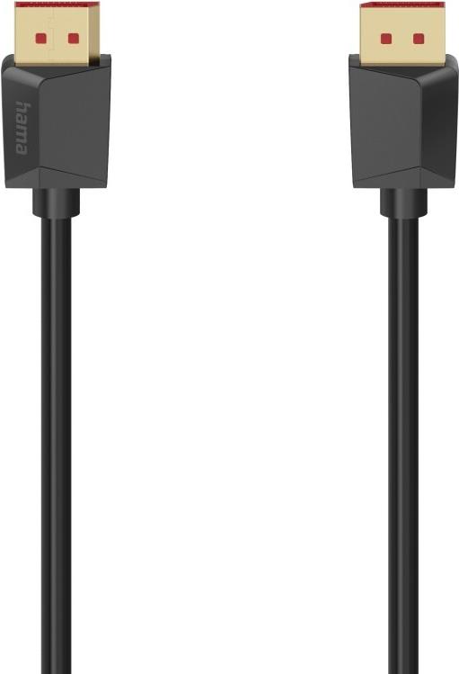 Hama DisplayPort-Kabel, DP 2.1, Ultra-HD 8K, 40 Gbit/s, 2,00 m (00200795)