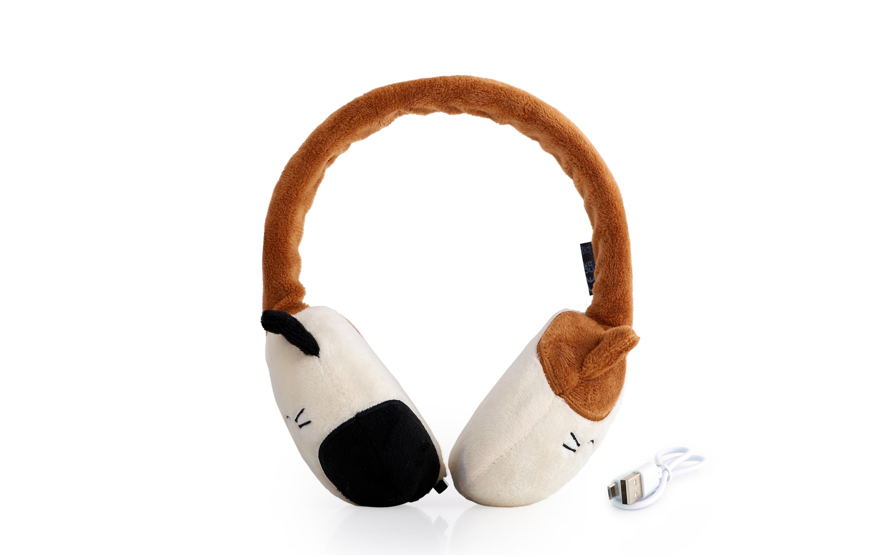 Lazerbuilt Squishmallows Cam Bluetooth Headset 8 h Braun, Schwarz, Weiss