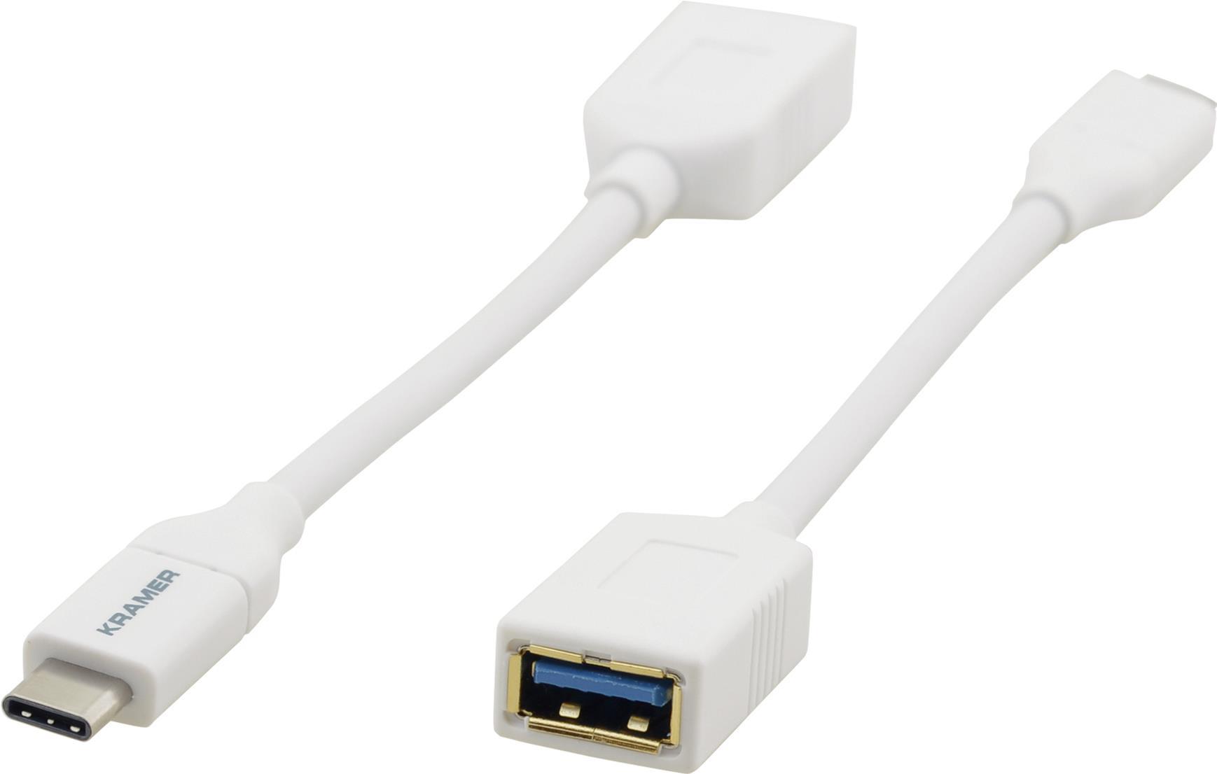 Kramer Electronics ADC-USB31/CAE USB Kabel USB 3.2 Gen 1 (3.1 Gen 1) USB C USB A Weiß (99-97210005)