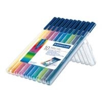 10 STAEDTLER triplus color Filzstifte farbsortiert (323 SB10)