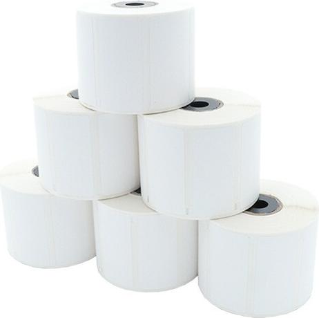 ARTDEV Etikettenrolle - Thermodirekt 56 x 25mm, D79mm, Kern 12/25, 1000 Etiketten/Rolle, permanent ... (EDP 056-025 K25 D079 STAN)