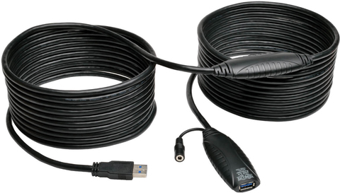 Tripp Lite U330-10M Aktives USB 3.0 SuperSpeed-Repeater-Verlängerungskabel (A Stecker/Buchse) - 10 m (U330-10M)