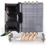 Inter-Tech R-27 Prozessor Kühler 8 cm Aluminium - Schwarz (88885511)