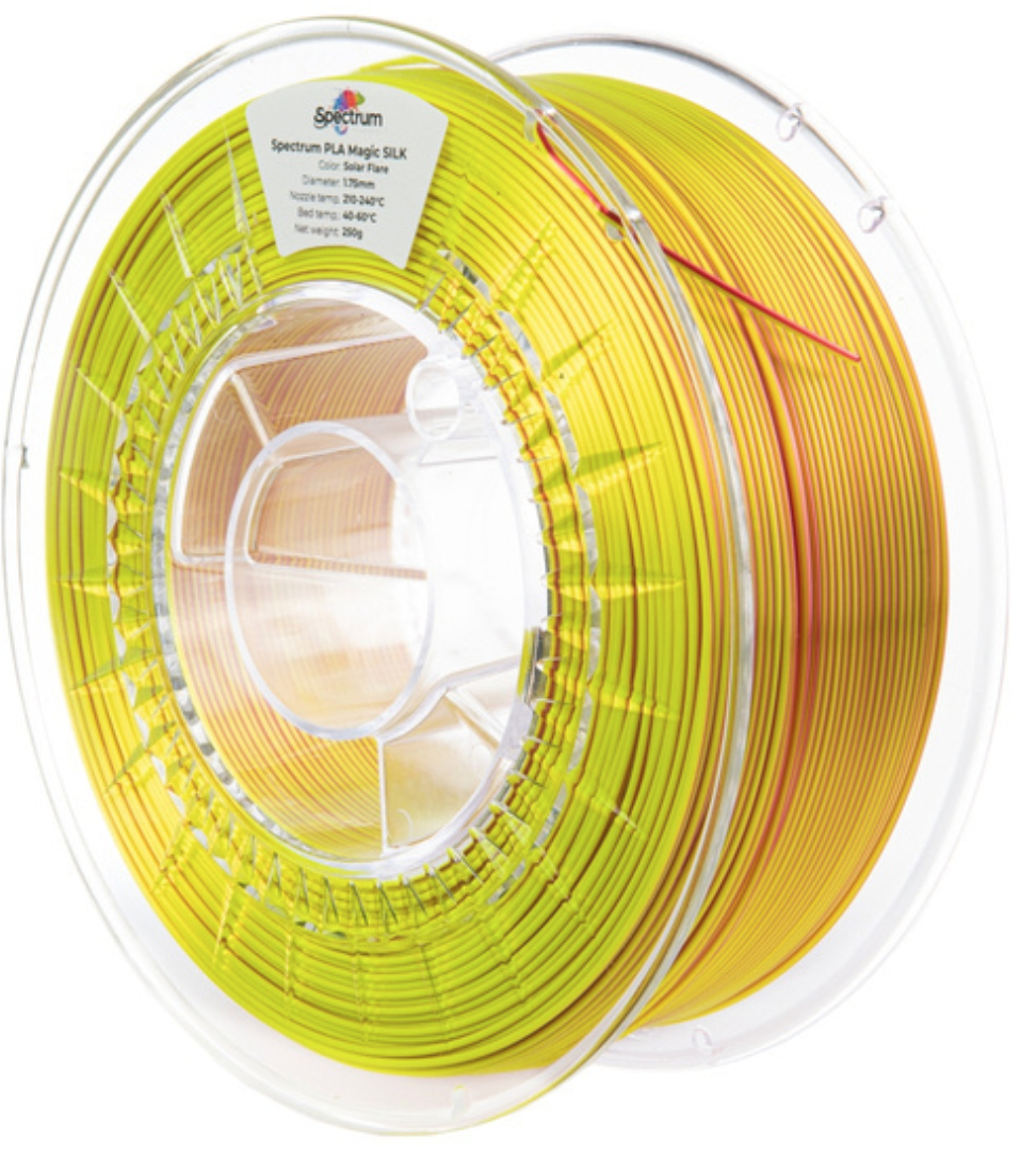 Spectrum Filaments PLA Magic SILK SOLAR FLARE 3D-Druck-Filament 1,75 mm 1 kg