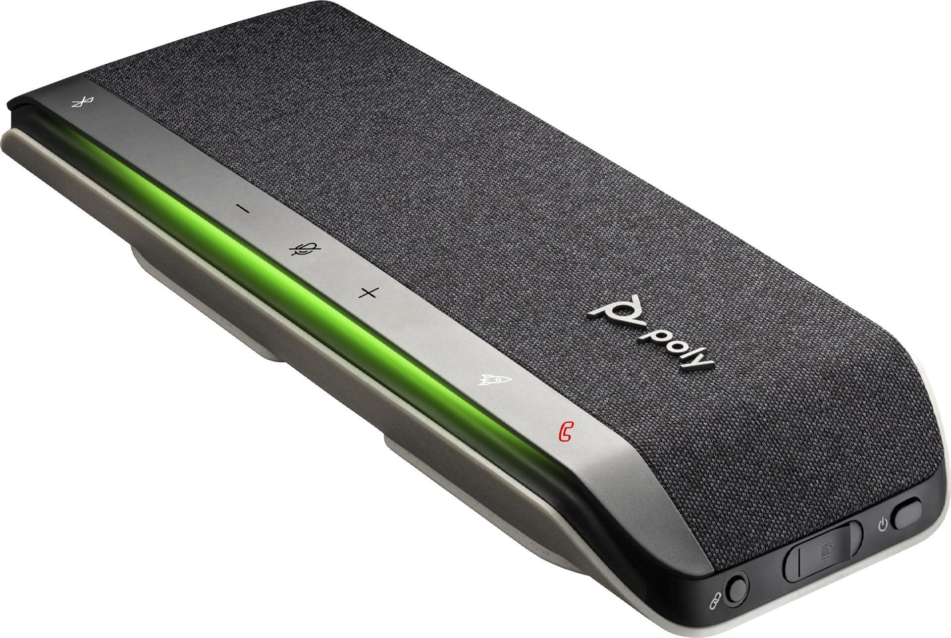 HP Poly Sync 40+ Intelligente Freisprecheinrichtung Bluetooth USB-A USB-C Schwarz, Silber