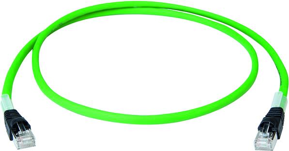 Telegärtner L80404A0005 7.5m Cat6a S/FTP (S-STP) Grün Netzwerkkabel (L80404A0005)