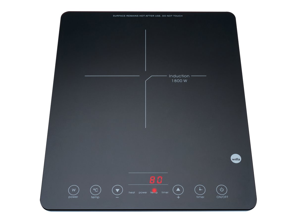 Wilfa INDUX ICP-1800B Induktionskochplatte Schwarz