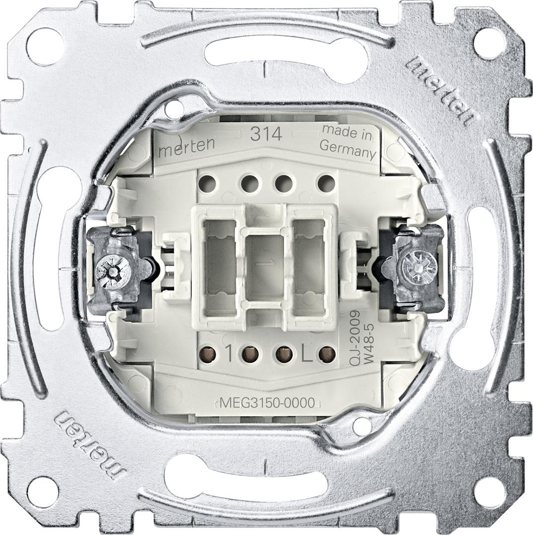 Merten Taster-Einsatz 1-pol.10A 250V MEG3050-0000 (MEG3050-0000)