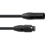EUROLITE DMX-Kabel SEC-1 IP65 3-polig 20m schwarz für Außeneinsatz