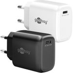 Goobay 25 W USB-C PD GaN Schnellladegerät schwarz (79622)