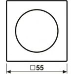 Jung Abdeckung mit Drehknopf Duroplast, Serie AS/ A 1740 WW (A1740WW)