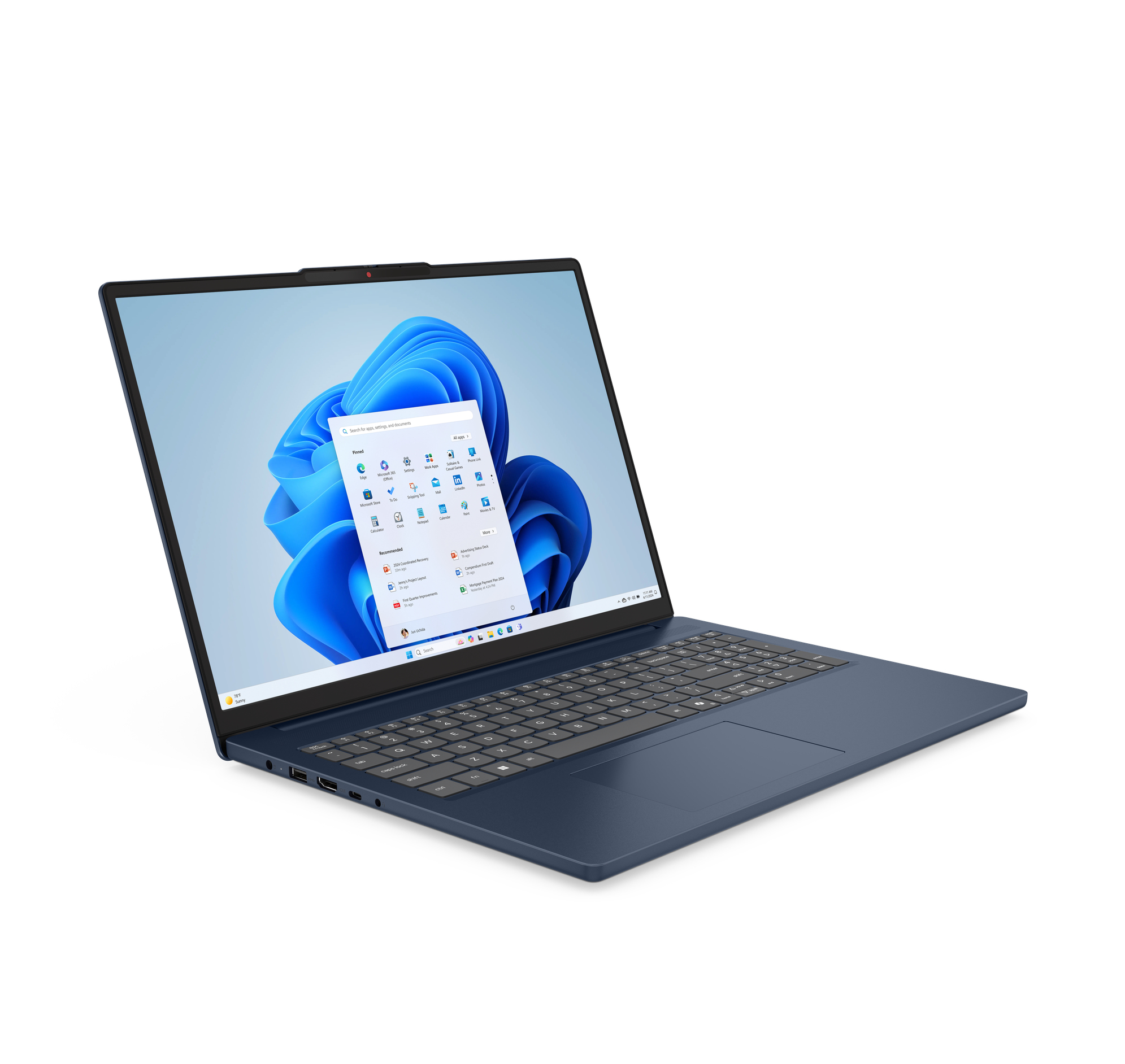Lenovo IdeaPad Slim 3 16ARP10 16" AMD Ryzen 7 170 16 GB RAM 1 TB SSD Cosmic Blue