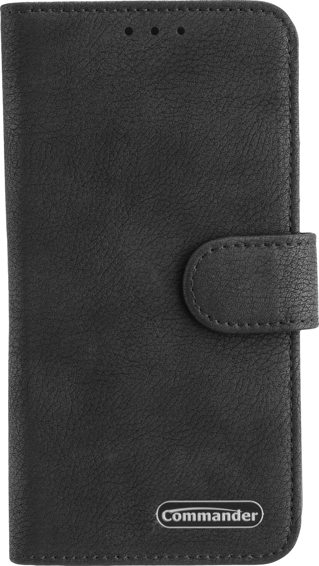 Peter Jäckel COMMANDER Handy-Schutzhülle 16,8 cm (6.6" ) Folio Schwarz (20484)