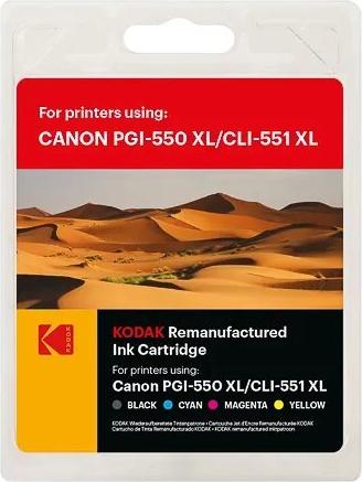 185C055168 KODAK CAN.MG5550(5) CMYK PH-B 242X063/644(3/4/5/6)B001 1x22/4x11ml (185C055168)