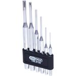 KS TOOLS Splintentreibersatz, hochglanz verchromt, 6-tlg. (156.0150)