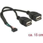 Delock USB-Kabel intern auf extern (84933)