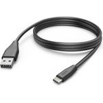 Hama 00201597 USB Kabel 3 m USB 2.0 USB C USB A Schwarz (00201597)
