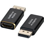EFB-Elektronik DisplayPort Adapter,DP Stecker,auf HDMI Typ A Buchse, 4K 60HZ Hersteller: EFB Elektronik (EB484-4K60)
