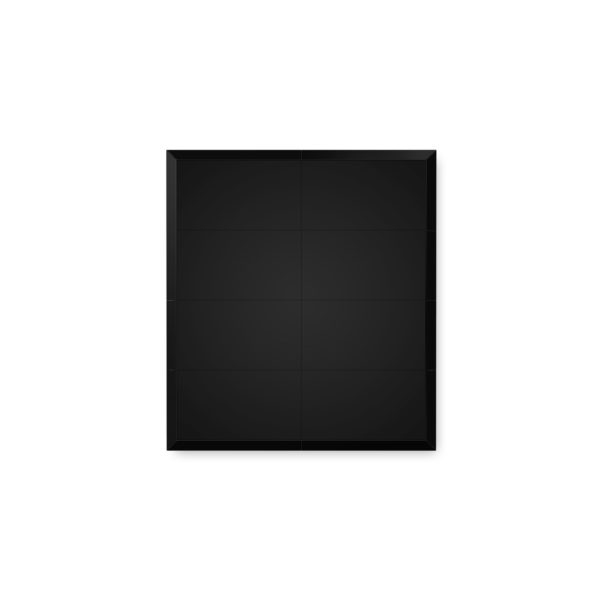 SMS SmartTrim L Befestigungskit für 2x4 Videowand 55" Schwarz RAL 9005