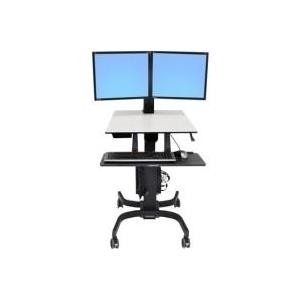 Ergotron WorkFit-C Dual Sit-Stand Workstation (24-214-085)